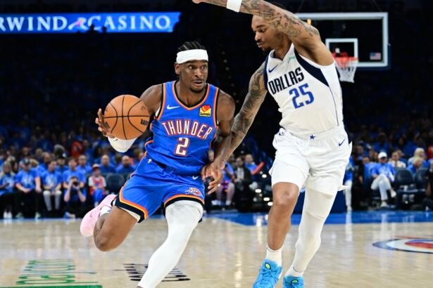 teilnehmer: dallas mavericks gegen oklahoma city thunder spielerstatistiken spiel