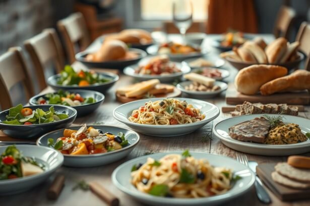 unkompliziertes essen für viele gäste