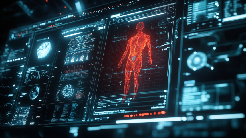 hochauflösendem Ultraschall in der Medizin