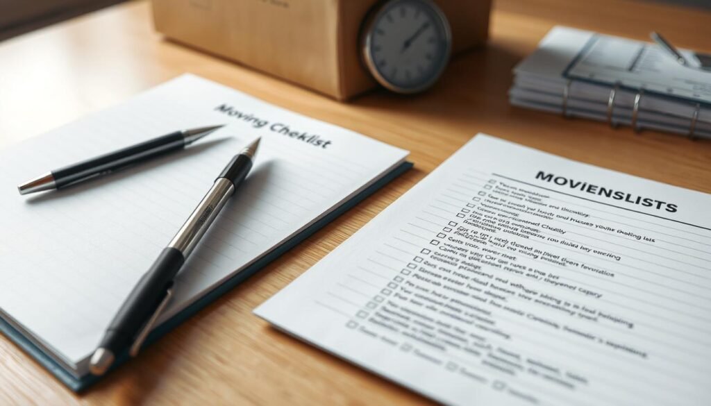 Umzugsplanung Zeitmanagement Checkliste