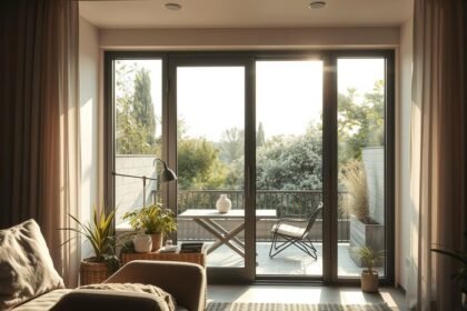 Moderne Terrassentür für lichtdurchflutete Räume