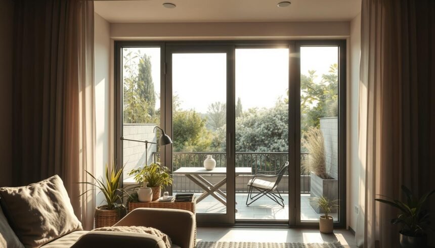 Moderne Terrassentür für lichtdurchflutete Räume