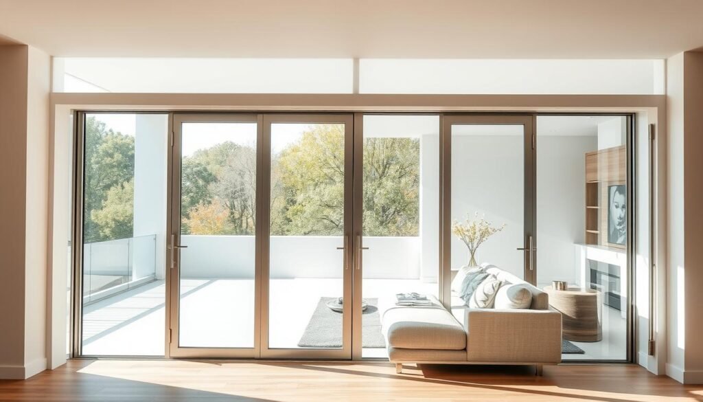 Moderne Terrassentür für lichtdurchflutete Räume und Wohnqualität