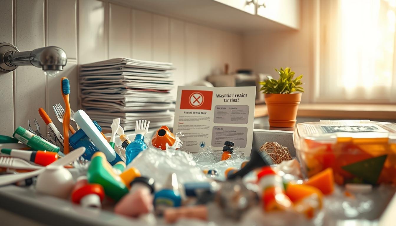 Abwasserentsorgung und Dinge die nicht in den Abfluss gehören