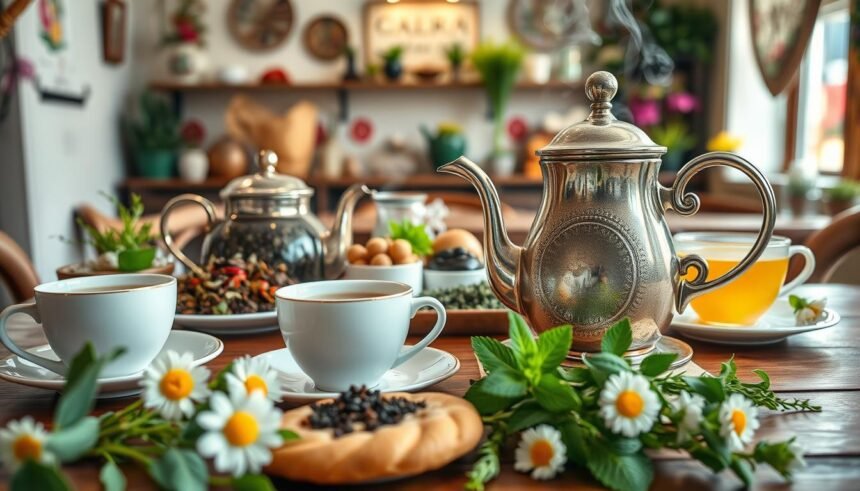 Deutsche Teekultur mit regionalen Teeschätzen